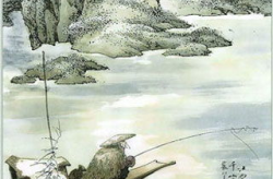 江雪古诗词,孤舟蓑笠翁，寒江独钓的清高境界